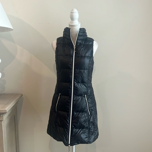 Women’s Anorak long puffer vest size XS NWT down - Picture 1 of 10